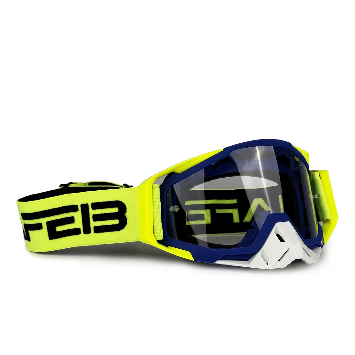 NAFEIB Motocross Goggles - Tear Off Film Compatible