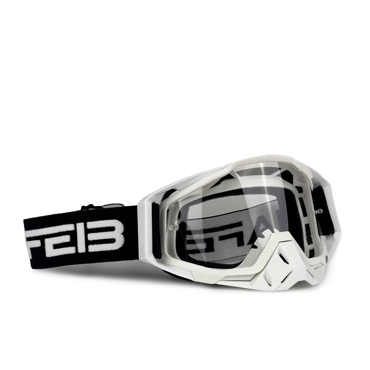NAFEIB Motocross Goggles - Tear Off Film Compatible 