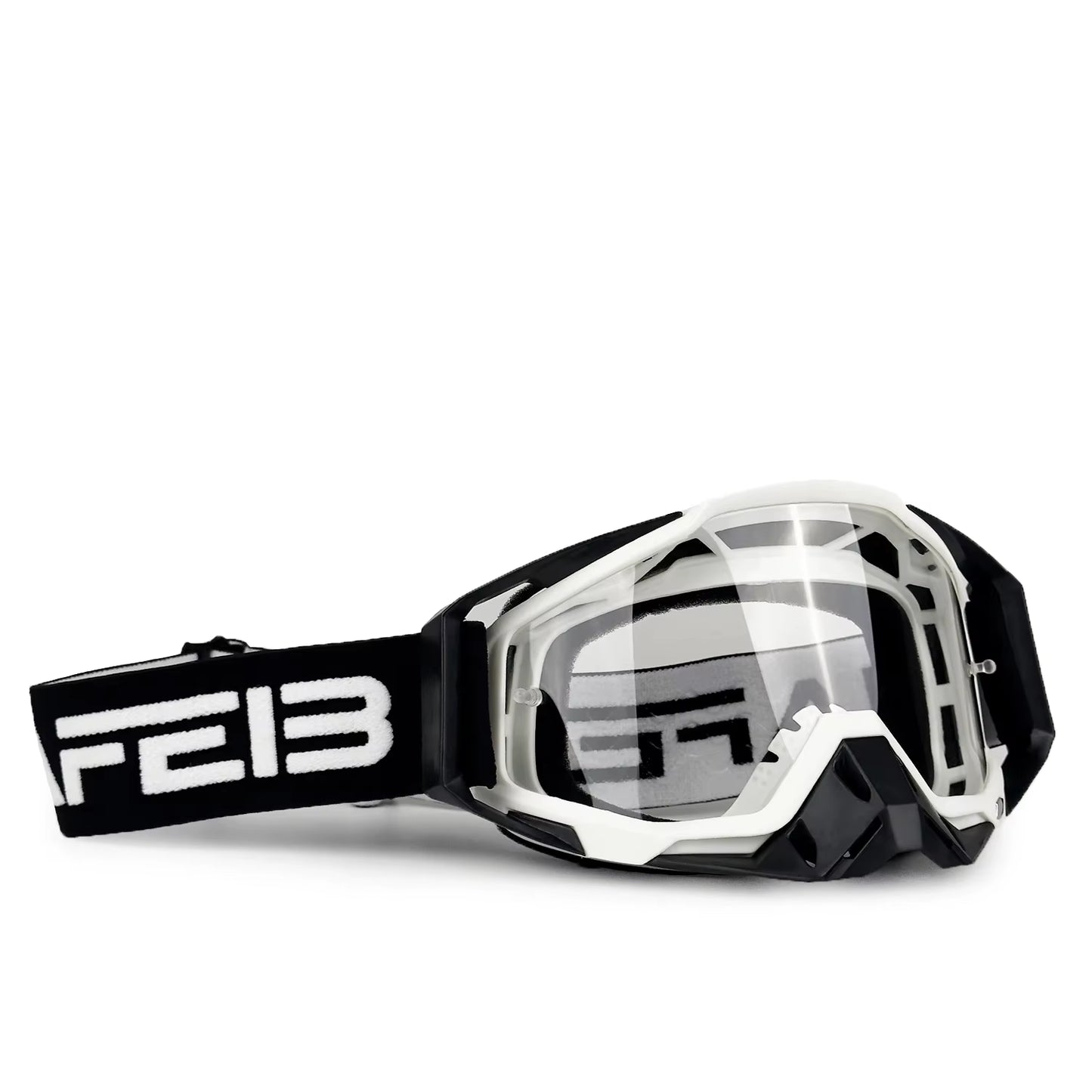 NAFEIB Motocross Goggles - Tear Off Film Compatible 