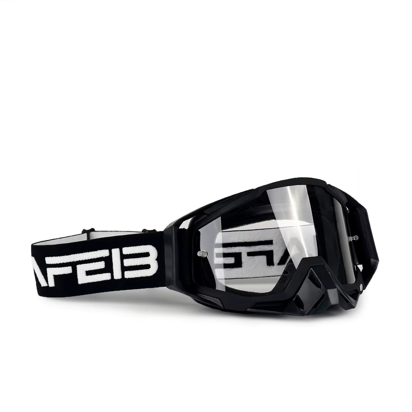 NAFEIB Motocross Goggles - Tear Off Film Compatible 