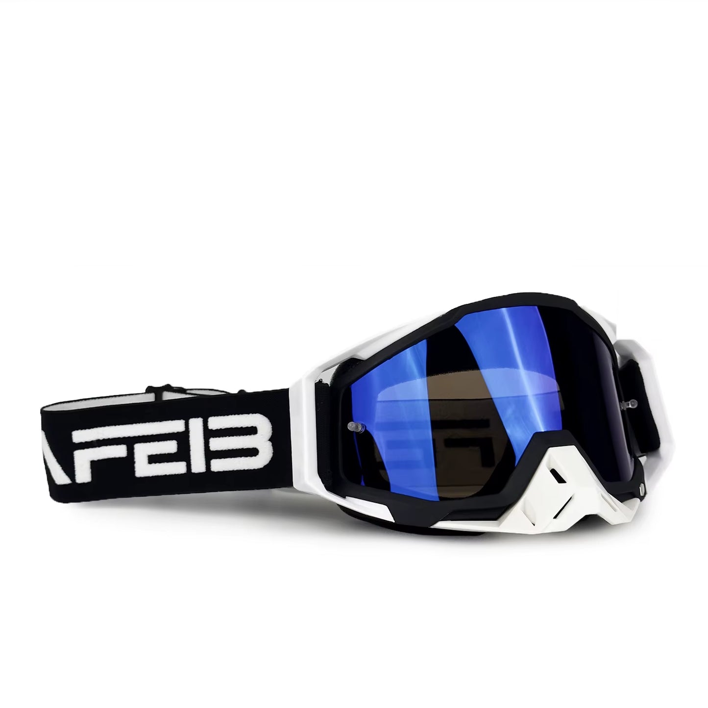NAFEIB Motocross Goggles - Tear Off Film Compatible 