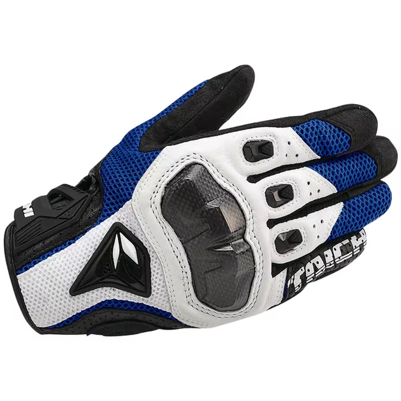Motocross Racing Gloves with Touch Screen Capabilities