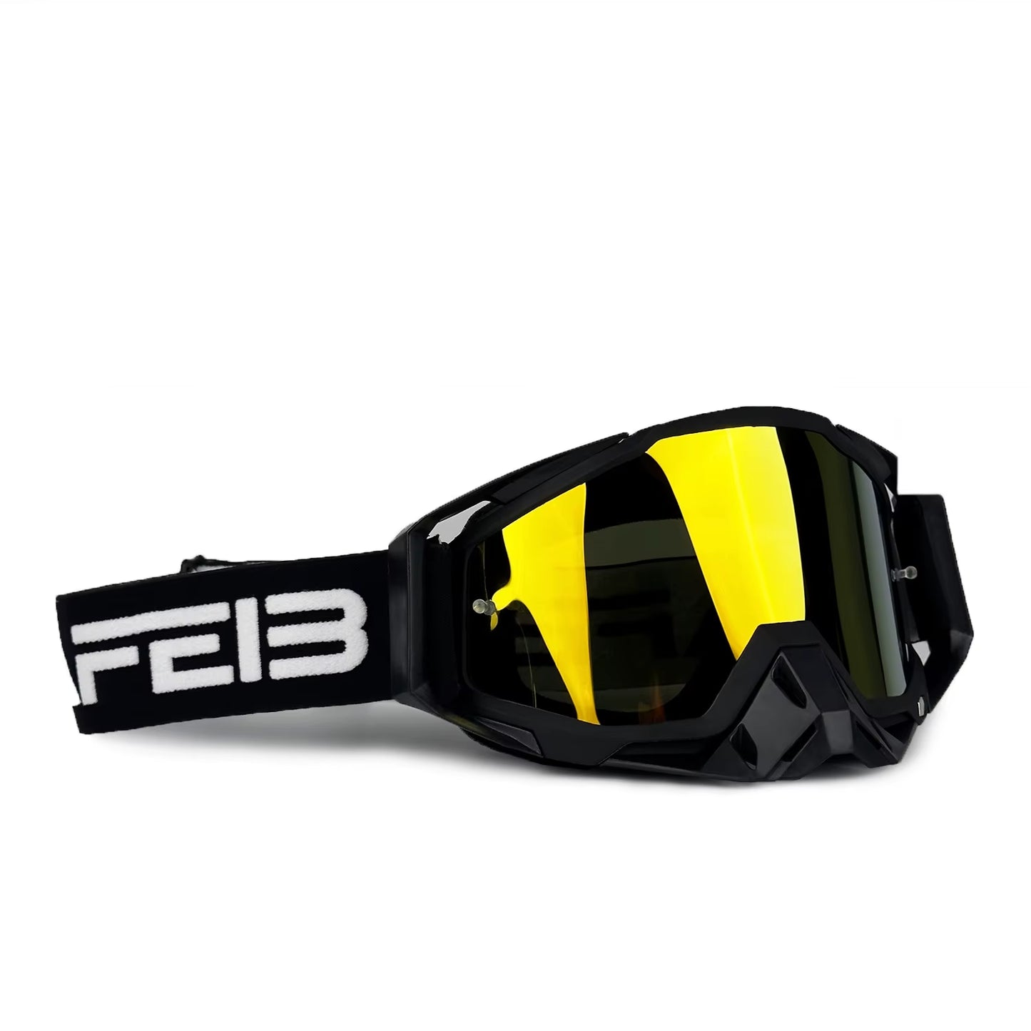 NAFEIB Motocross Goggles - Tear Off Film Compatible 