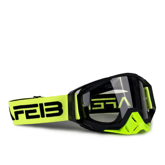 NAFEIB Motocross Goggles - Tear Off Film Compatible 