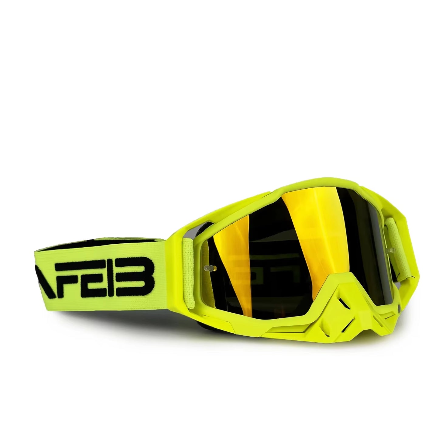 NAFEIB Motocross Goggles - Tear Off Film Compatible 