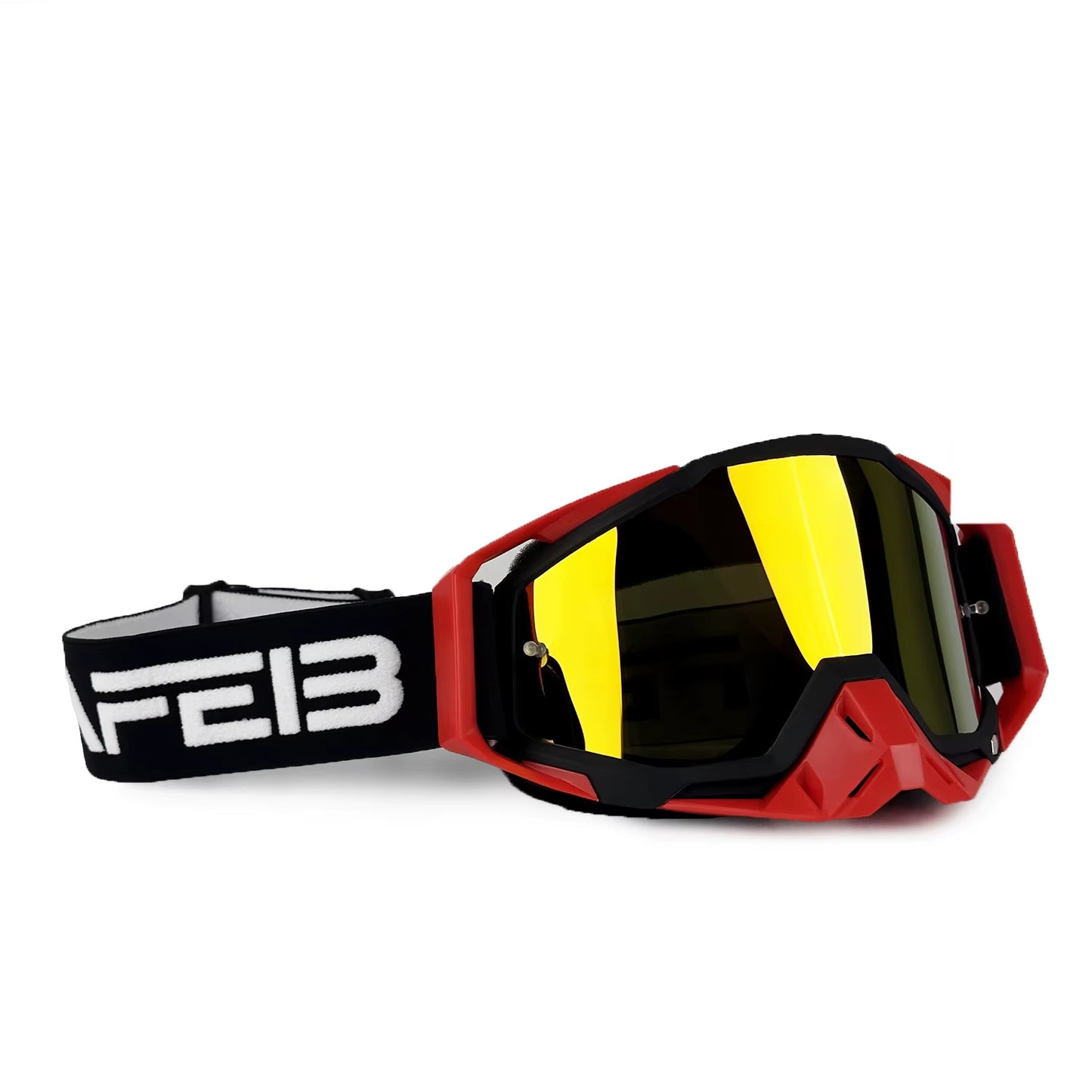 NAFEIB Motocross Goggles - Tear Off Film Compatible 