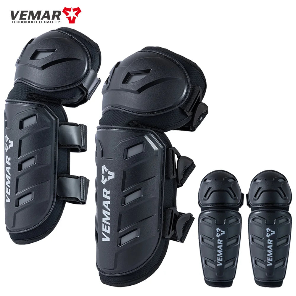 LIGHTWEIGHT and BREATHABLE Motocross Knee and Elbow Protection