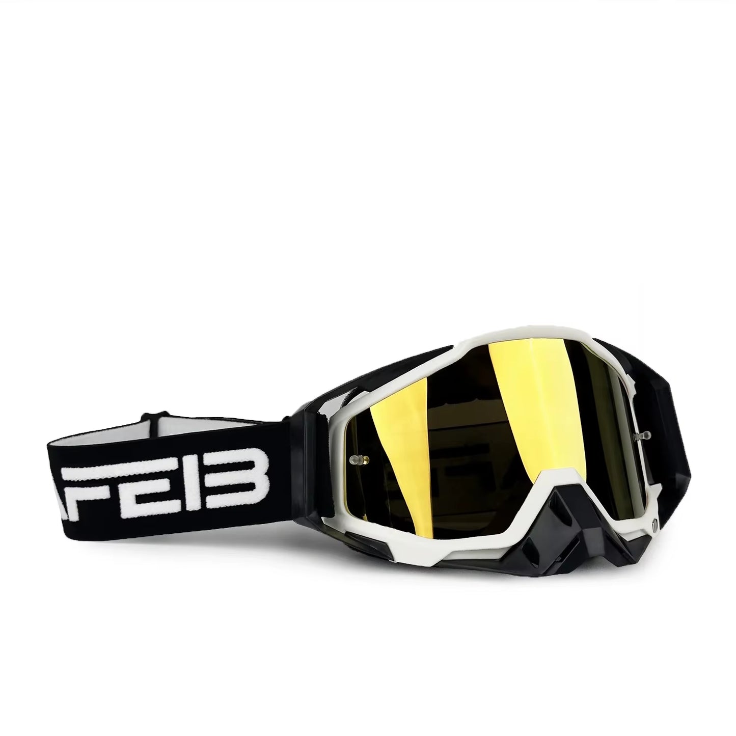 NAFEIB Motocross Goggles - Tear Off Film Compatible 