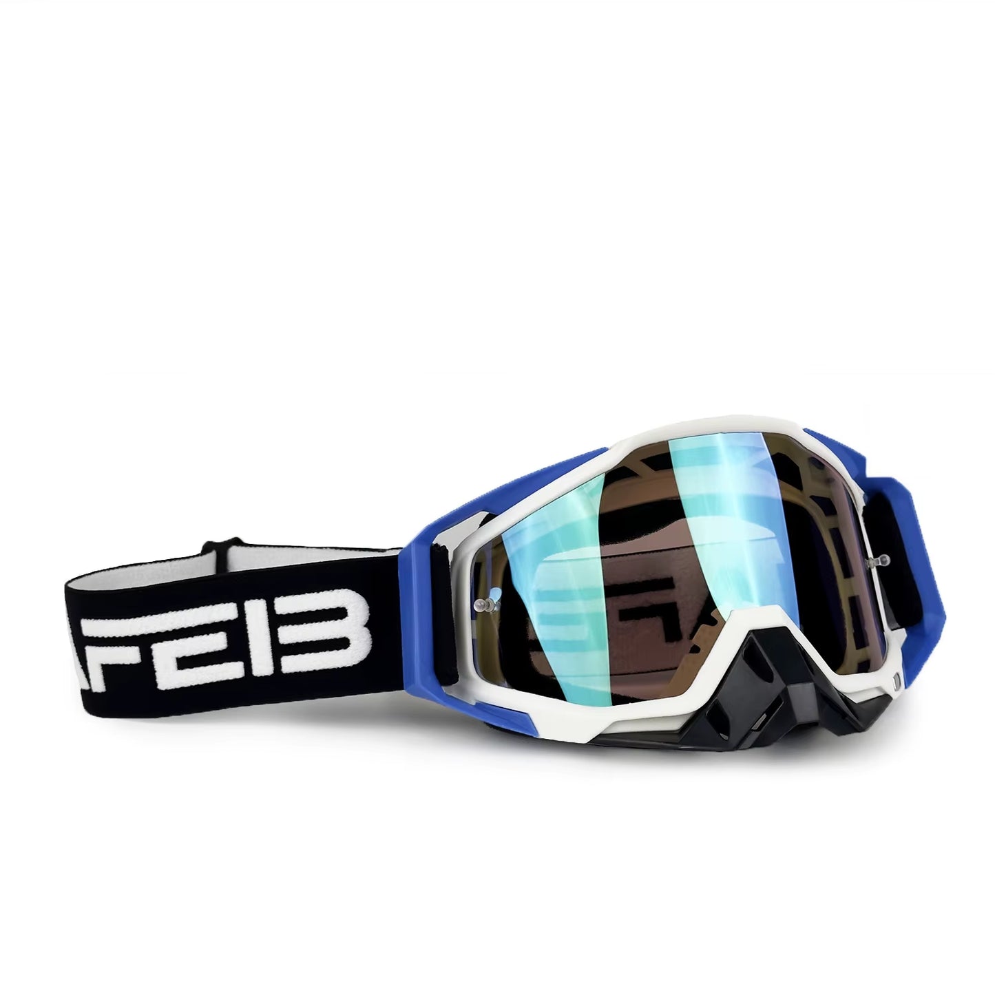 NAFEIB Motocross Goggles - Tear Off Film Compatible 