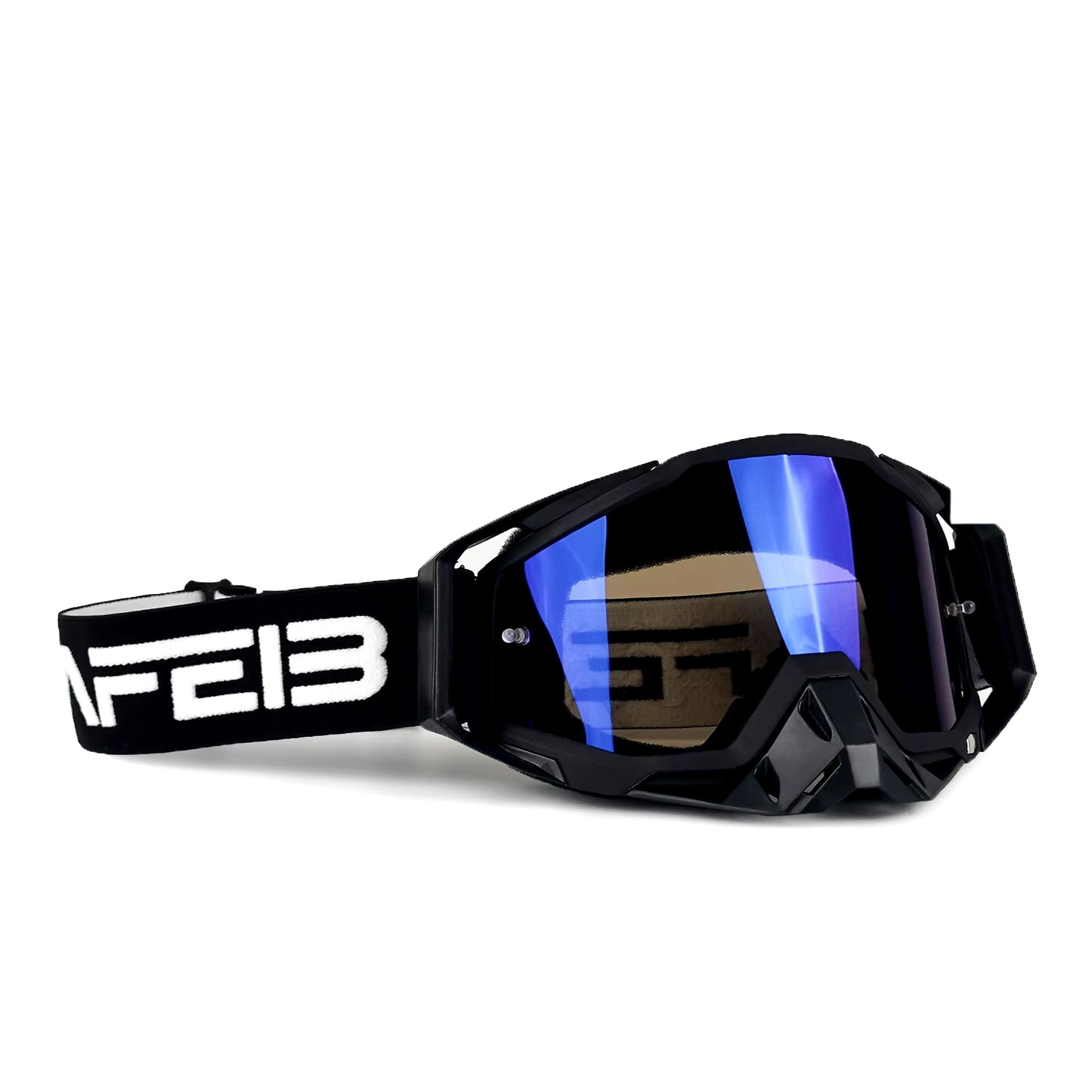 NAFEIB Motocross Goggles - Tear Off Film Compatible 